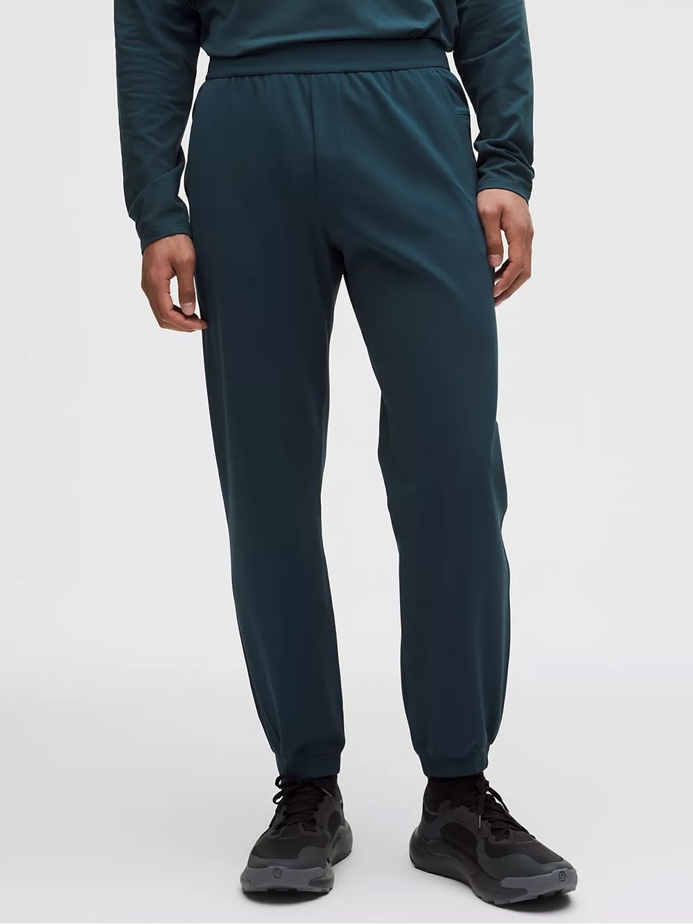 Lululemon Sojourn Jogger Regular Indochine Blue Large Textured Warpstreme NWT
